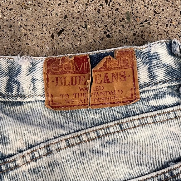 Vintage Calvin Klein Sport Jeans Light Wash Acid Wash - Picture 8 of 8